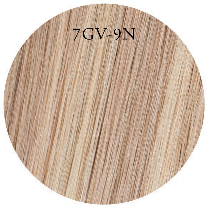 20" 7x Clip In Hair Extensions Blond